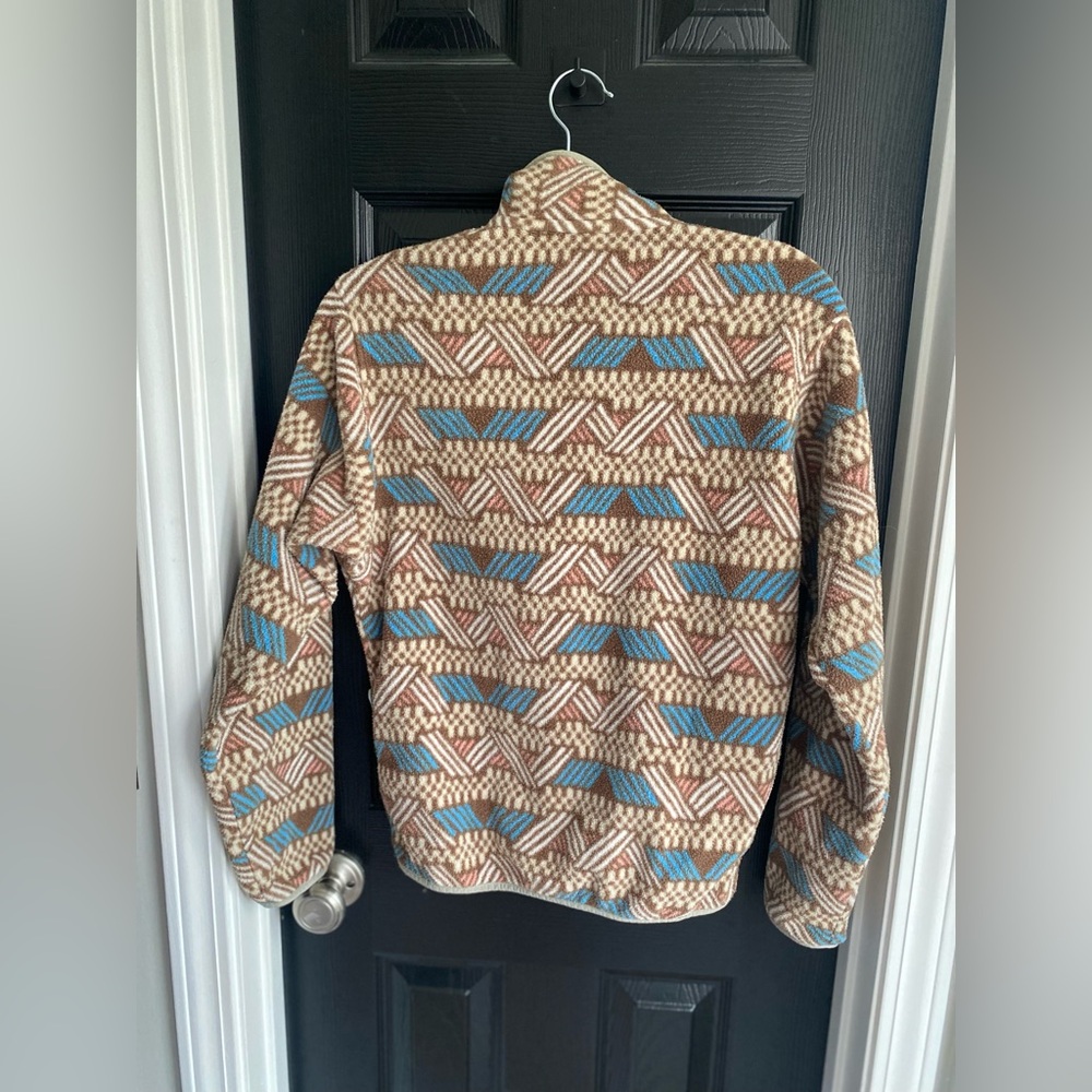 Patagonia Mens Synchilla Snap-T Fleece Pullover Cliffside Brown-Size XXS - Picture 2 of 8